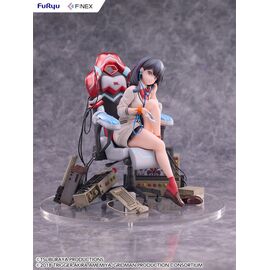 SSSS. Gridman Universe BiCute Bunnies PVC Statue Rikka Takarada Gaming Chair Ver. 19 cm