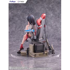 SSSS. Gridman Universe BiCute Bunnies PVC Statue Rikka Takarada Gaming Chair Ver. 19 cm