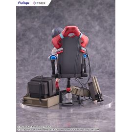 SSSS. Gridman Universe BiCute Bunnies PVC Statue Rikka Takarada Gaming Chair Ver. 19 cm