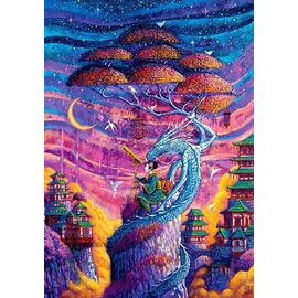 Imagination Series Puzzle Roch Urbaniak Sakura i Ryu (1000 pieces)