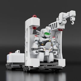 Mobile Police Patlabor Brickroid Type 99 Special Labor Carrier 11 cm