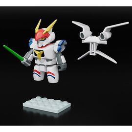 Metal Armor Dragonar Brickroid Action Figure Dragonar-1 (Opening Ver.) & Carrier Set 5 cm