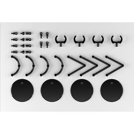 The Simple Stand Mini Nendoroid More for Mini Figures & Models mini Black 4er-Pack