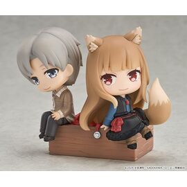 Spice and Wolf: Merchant Meets the Wise Wolf Mini Memory Mini Figure Lawrence & Holo 8 cm