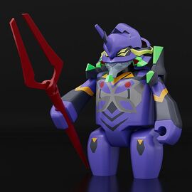 Rebuild of Evangelion Brickroid Action Figure Evangelion Production Model-13 5 cm