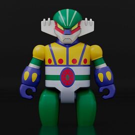 Steel Jeeg Brickroid Action Figures 2-Pack Steel Jeeg: Pantheroid Set 5 cm