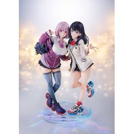 SSSS.GridmanPVC Statues 1/7 2-Pack Rikka Takarada & Akane Shinjo feat. toridamono 22 cm