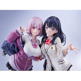 SSSS.GridmanPVC Statues 1/7 2-Pack Rikka Takarada & Akane Shinjo feat. toridamono 22 cm