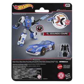 Transformers x Hot Wheels Collaborative Deluxe Class Action Figure El Segundo Coupe 13 cm