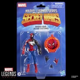 Secret Wars Marvel Legends Action Figure Spider-Man (Alien Costume) 15 cm