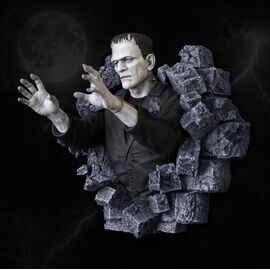 Frankenstein Wall Sculpture Classic Horror Edition Lifesize 94 cm