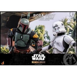 Star Wars: The Mandalorian Action Figure 1/6 Boba Fett Repaint Armor Special Edition 30 cm