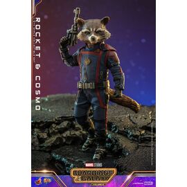 Guardians of the Galaxy Vol. 3 Movie Masterpiece Action Figuren 1/6 Rocket & Cosmo 16 cm
