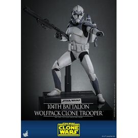 Star Wars The Clone Wars Action Figure 1/6 104th Battalion Wolfpack Clone Trooper 30 cm