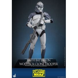 Star Wars The Clone Wars Action Figure 1/6 104th Battalion Wolfpack Clone Trooper 30 cm