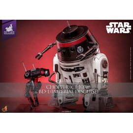 Star Wars Action Figure Set 1/6 Chopper (C1-10P™) & BD-1™ (Imperial Disguise) 18 cm & 8 cm