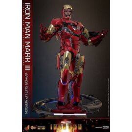 Iron Man Movie Masterpiece Diecast Action Figure 1/6 Iron Man Mark III (Armor Suit Up Version) 32 cm