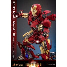 Iron Man Movie Masterpiece Diecast Action Figure 1/6 Iron Man Mark III (Armor Suit Up Version) 32 cm