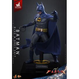 The Flash Movie Masterpiece Action Figure 1/6 Batman (Blue & Grey Suit) Limited Edition Hot Toys Exclusive 30 cm