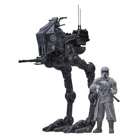 Star Wars: The Mandalorian & Grogu Movie Masterpiece Action Figure Set 1/6 Imperial Remnant AT-RT Driver & AT-RT 60 cm