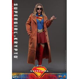DC Comics Movie Masterpiece Action Figure Set Supergirl & Krypto 28 cm
