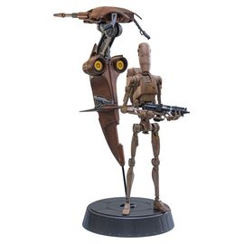 Star Wars: The Phantom Menace Movie Masterpiece Action Figure Set 1/6 Battle Droid & STAP 32 cm