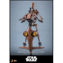 Star Wars: The Phantom Menace Movie Masterpiece Action Figure Set 1/6 Battle Droid & STAP 32 cm