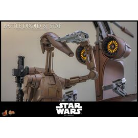 Star Wars: The Phantom Menace Movie Masterpiece Action Figure Set 1/6 Battle Droid & STAP 32 cm
