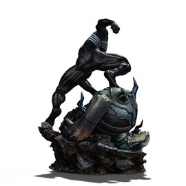 Marvel BDS Art Scale Statue 1/10 Spider-Man Black Costume 20 cm