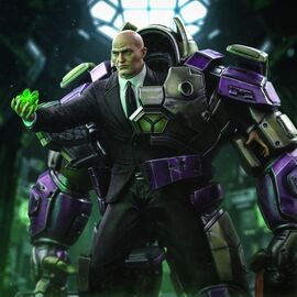 DC Comics Art Scale Statue 1/10 Lex Luthor Unleashed 30 cm