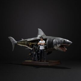 Jaws Deluxe Art Scale Statue 1/10 Steven Spielberg Jaws 50th anniversary 27 cm