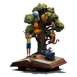 Disney Classics Deluxe Art Scale Statue 1/10 Winnie the Pooh and Friends (100th Anniversary) 31 cm