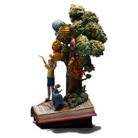 Disney Classics Deluxe Art Scale Statue 1/10 Winnie the Pooh and Friends (100th Anniversary) 31 cm