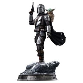 The Mandalorian & Grogu Art Scale Statue 1/10 The Mandalorian and Grogu 25 cm