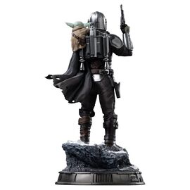 The Mandalorian & Grogu Art Scale Statue 1/10 The Mandalorian and Grogu 25 cm