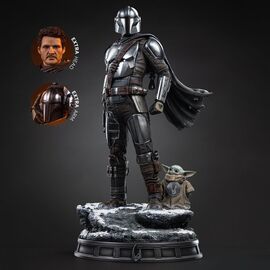 The Mandalorian & Grogu Legacy Replica Statue 1/4 The Mandalorian and Grogu 57 cm