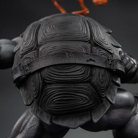 Teenage Mutant Ninja Turtles Art Scale Statue 1/10 Michelangelo Black and White Variant 26 cm Techbox exclusive