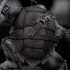 Teenage Mutant Ninja Turtles Art Scale Statue 1/10 Donatello Black and White Variant 26 cm Techbox exclusive