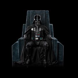 Star Wars Art Scale Statue 1/10 Darth Vader on Throne 18 cm