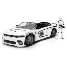 Star Wars Diecast Model 1:24 Stormtrooper Dodge Charger SRT Hellcat