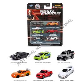 Fast & Furious 6-Pack Nano Cars
