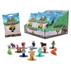 Minecraft Nanofigs Mini Figures 4 cm Blind Box Display (24)