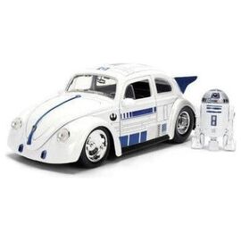 Star Wars Diecast Model 1:24 R2-D2 1959 VW Drag Beetle