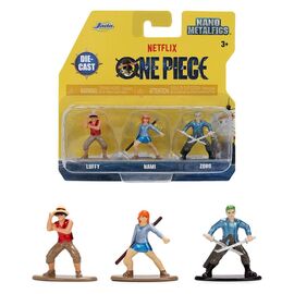 One Piece Nano Metalfigs Mini Figures 3-Pack