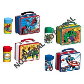 Marvel Lunch Time Collectibles Mini Figures 6 cm Display (12)