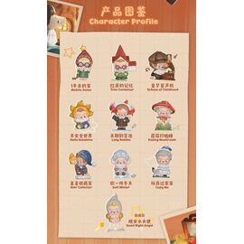 Knowknow Monster Hopscotch PVC Mini Figures Blind Box 12 cm Display (9)