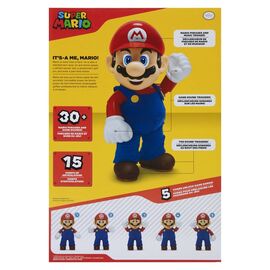 World of Nintendo Talking Action Figure It's-A Me! Mario 36 cm