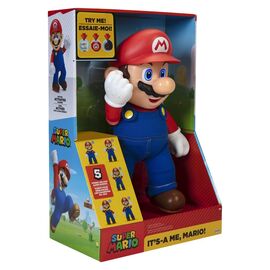 World of Nintendo Talking Action Figure It's-A Me! Mario 36 cm