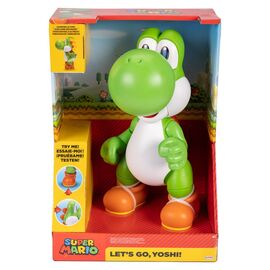World of Nintendo Talking Action Figure Let's Go! Yoshi! 36 cm