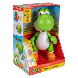 World of Nintendo Talking Action Figure Let's Go! Yoshi! 36 cm